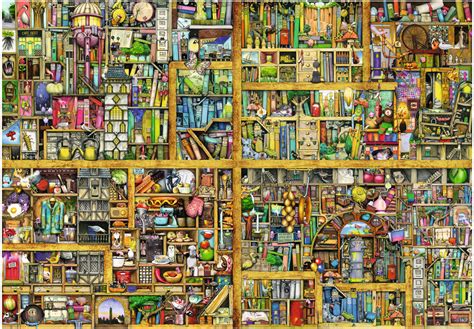 Magical Bookcase 18000 Pieces Ravensburger Puzzle Warehouse