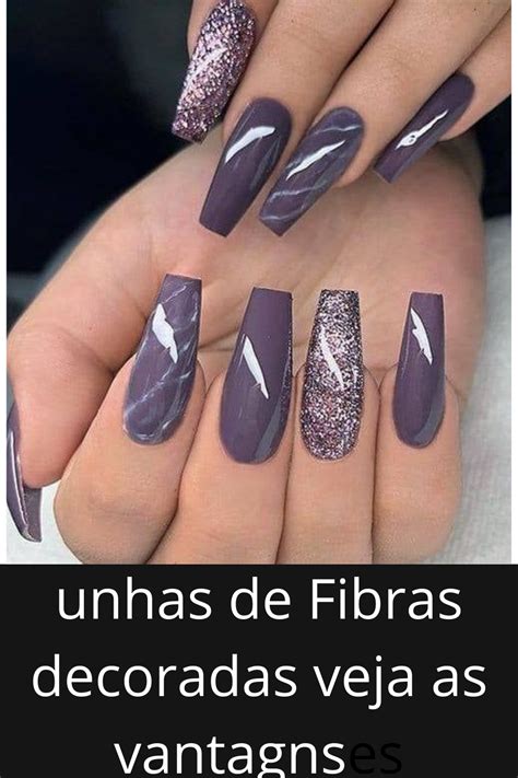 Como Fazer Unhas De Fibra Decorada Vantagns Unha De Fibra Unhas De