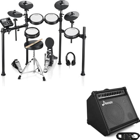 Amazon Donner DED 200X Electronic Drum Set Electric Drum Kit With