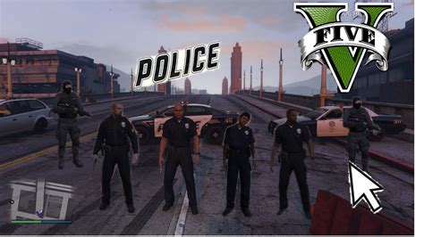 Comment Devenir Un Policier Sur Gta V Pour Ps Et Xbox Youtube