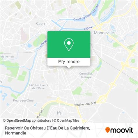 Comment aller à Réservoir Ou Château D Eau De La Guérinière à Caen en