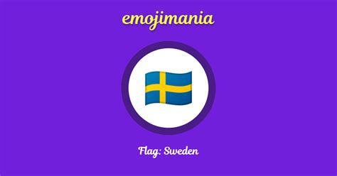 🇸🇪 Flag: Sweden emoji Copy & Paste - Emojimania