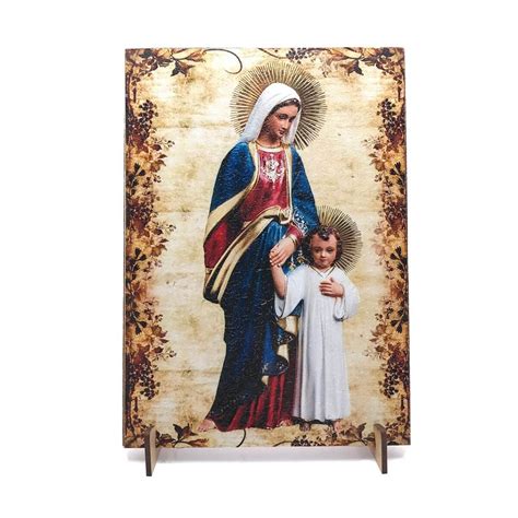 Quadro De Mesa Maria Passa Na Frente