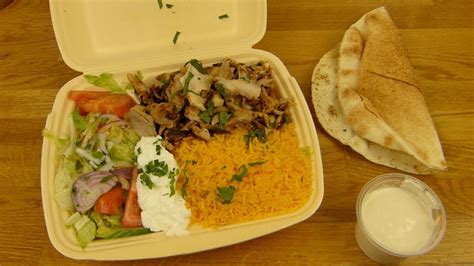 Falafel Baba Shawarma Rice Plate Schawarma Reis Teller YouTube