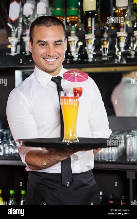 Bartender With Garnish Tray Hi Res Stock Photography And Images Alamy