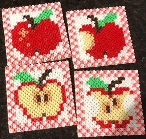 DIY Perler Bead Coasters