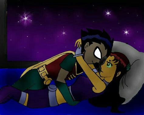 Teentitans Robin X Starfire Teen Titans Tv Series Teen Titans Animated Series Teen Titans