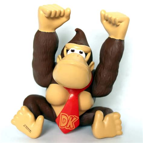 Super Mario Brothers Donkey Kong DK 13cm 5 PVC Toy Action Figure Loose