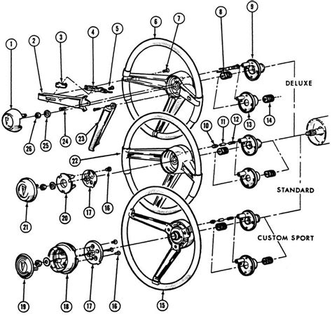 Ididit Steering Column Parts Breakdown