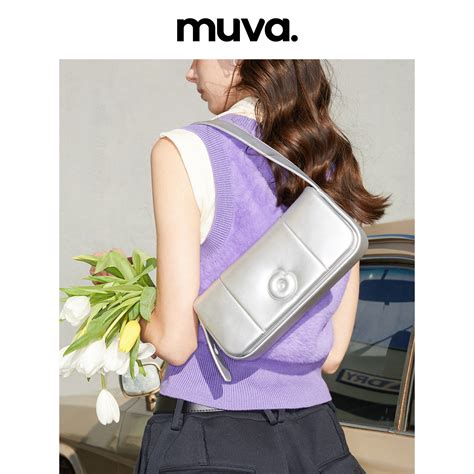 MUVA小众设计软皮云朵包法棍包腋下包包女 2023新款高级感单肩包_虎窝淘