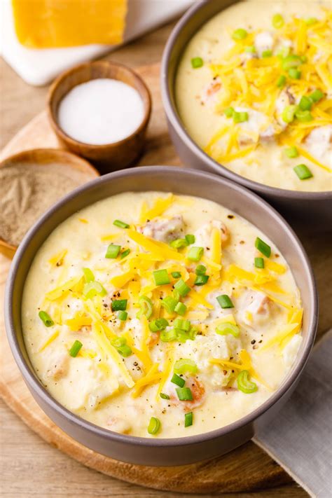 Creamy Ham Soup Keto Low Carb Keto Pots