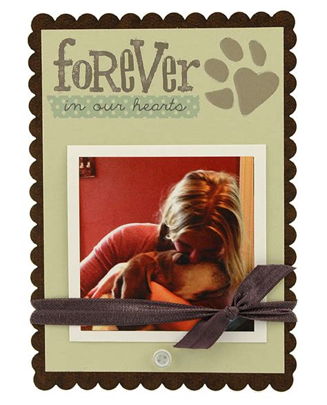 Forever In Our Hearts Sweet Scallop Frame | Pet Frame, Dog Frame, Cat ...