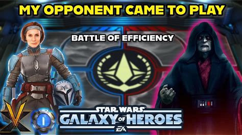 My Opponent Came To Play Kyber 1 Grand Arena Championship SWGOH