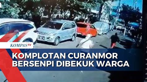 Cctv Viral Rekam Komplotan Curanmor Bersenpi Di Kebayoran Baru