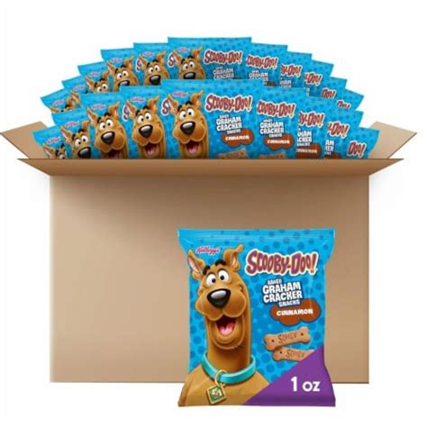 Scooby-Doo! Baked Graham Cracker Snacks, Lunch Snacks, Snack Crackers ...