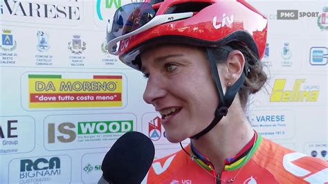 Ciclismo 2019 Coppa Del Mondo Trofeo Alfredo Binda Intervista