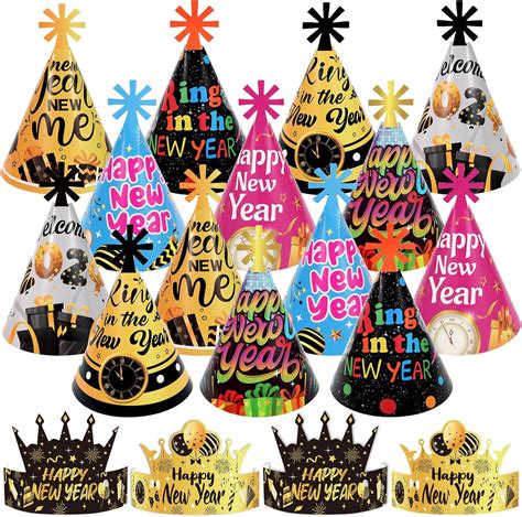 Amazon Dpkow Pcs New Year Party Hats Headwear For New Year