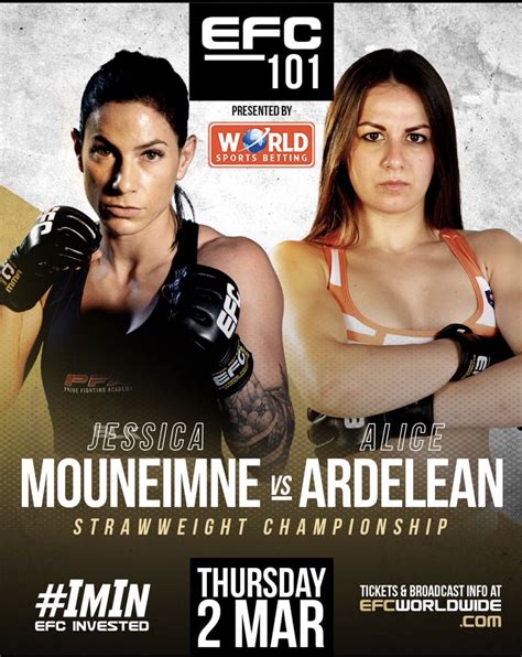 Alice Ardelean On Twitter It S Official Strawweight Efc