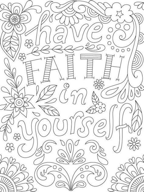 Adult Coloring Book Inspirational Quotes By Jadesummercoloring