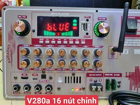 Mạch Loa Kéo V280A Công suất lớn 5 TẤC ĐÔI âm thanh hay Kích