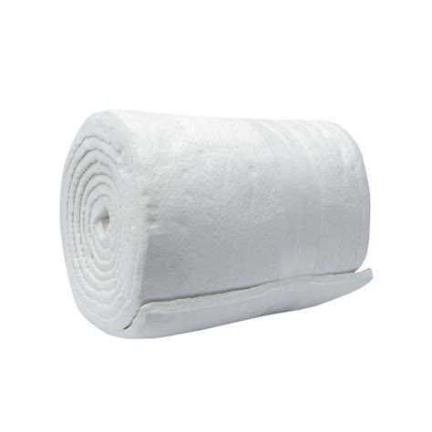 High Temperature 1260 C Ceramic Fibre Blanket 50mm Ceramic Fiber