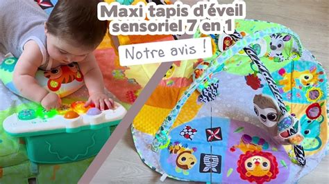 Test du Maxi tapis d éveil sensoriel 7 en 1 par Camille plusieurs