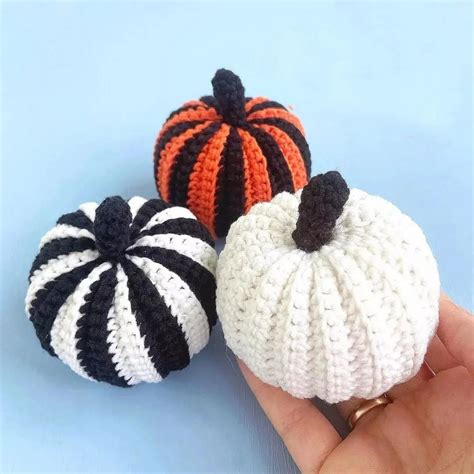 Free Crochet Pumpkin Amigurumi Pattern For Autumn Decor Clairea Belle