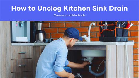 How To Clean And Unclog A Kitchen Sink Drain