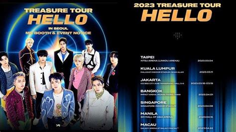 Treasure Umumkan Jadwal Tur Asia Pertama Mereka Treasure Tour