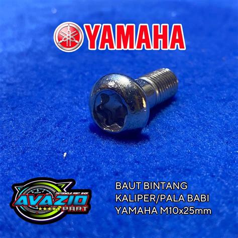 Baut L Bintang Kaliper Cakram Depan Yamaha M X Mm Lazada Indonesia