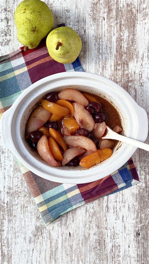 Crock Pot Hot Fruit Salad Baking With Mom