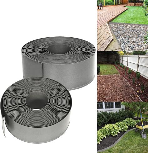 Yznahre M Rasenkante Flexible Beeteinfassung Gartenbeetbegrenzung Aus