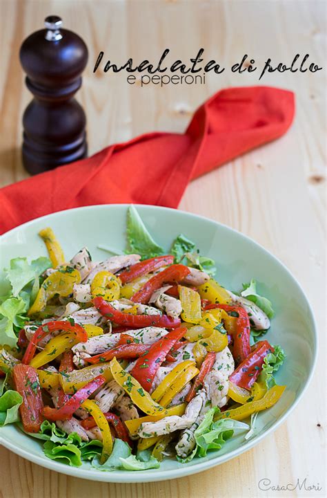 Insalata Di Pollo E Peperoni