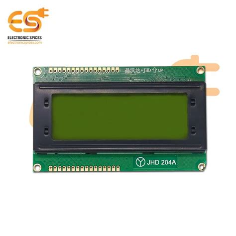 Buy 20 X 4 Yellowgreen Color Lcd Display Module Jhd204a