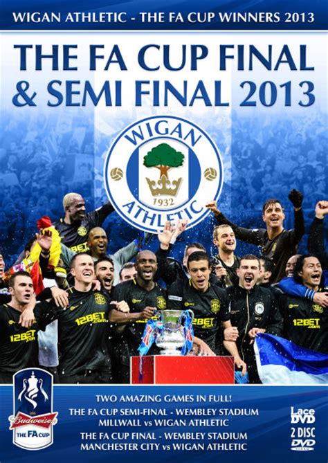 FA Cup Final 2013: Wigan Athletic 1 - 0 Manchester City (Includes Semi Final) DVD | Zavvi.com