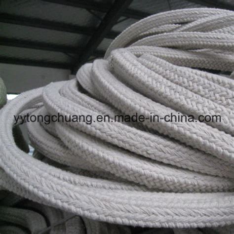 China Aluminum Silicate Insulation Ceramic Fiber Square Braided Rope