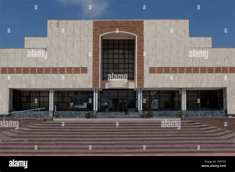 Exterior of the State Art Museum of the Republic of Karakalpakstan ...
