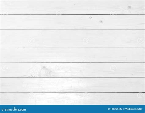 White Wooden Wall With Horizontal Planks Stock Image Image Of Color