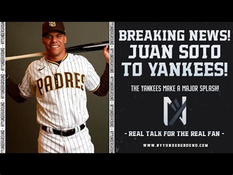 BREAKING NEWS JUAN SOTO IS OFFICIALLY A NEW YORK YANKEE YouTube