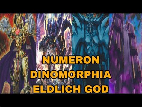 YUGIOH Egyptian God Deck Profile Ft Dinomorphia Numeron Eldlich