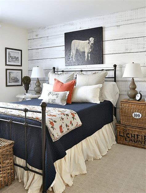 45 Best Farmhouse Bedroom Design And Decor Ideas For 2022