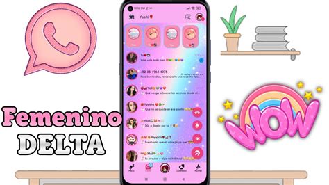 WhatsApp DELTA FEMENINO Actualizado Nuevas Funciones Yushi YouTube