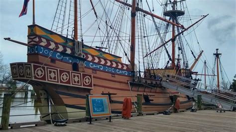 Jamestown Settlement Ships Relax Williamsburg