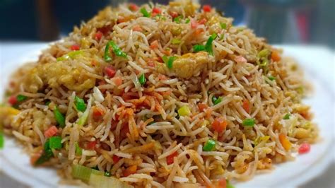 Tasty And Quick Egg Fried Rice Restaurant Style Egg Fried Rice