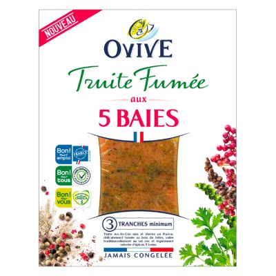 Truite Fum E Aux Baies Ovive