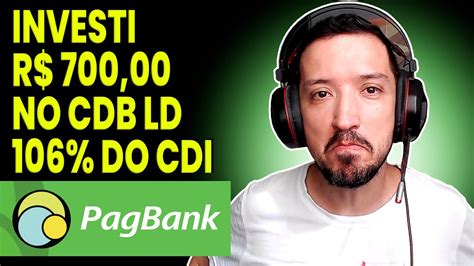 COMO INVESTIR NO CDB LIQUIDEZ DIÁRIA DO PAGBANK YouTube