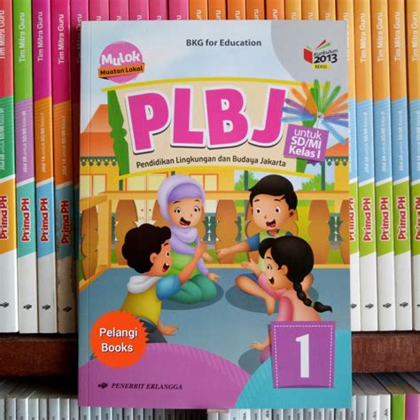 Jual Buku Plbj Sd Mi Kelas 1 2 3 4 5 Dan 6 Revisi K13n Erlangga