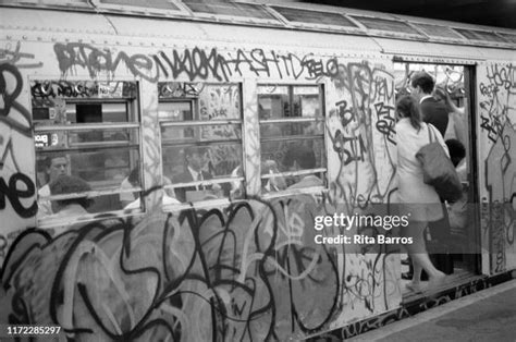 282 Subway Graffiti New York Stock Photos High Res Pictures And