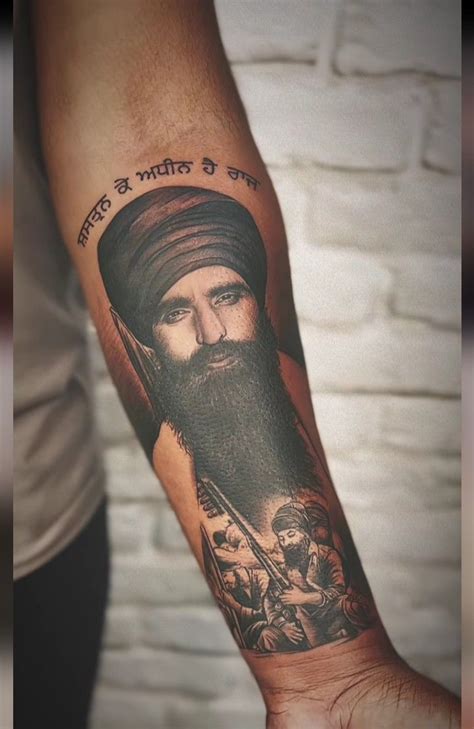 Sant Jarnail Singh Ji Khalsa Bhindrawale Tattoo Ma Tattoo Meaningful