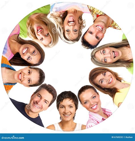 Gens Heureux Photographie Stock Image 6769232